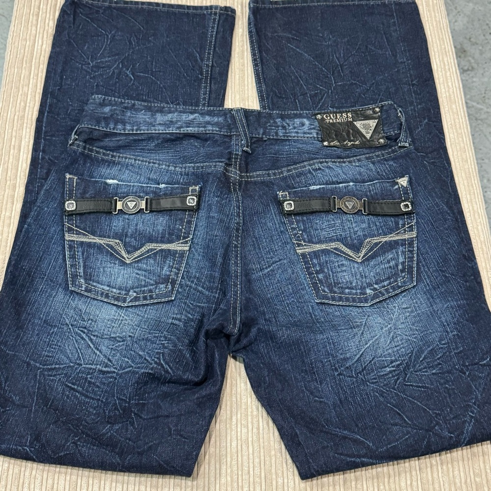 GUESS PREMIUM Falcon Slim Boot Jeans Sz 32